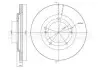 CIFAM SUZUKI Диск тормозной передн.Grand Vitara 98- 800-589 CIFAM 800-589
