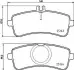 Гальмівні колодки, дискові BREMBO P50132