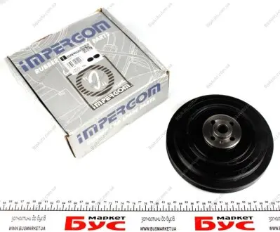 Фото 1 - шків колінвалу VW T4 2.4D 90-98 (18x195x63/48) IMPERGOM 10060 Шків колінвалу VW T4 2.4D 90-98 (18x195x63/48) IMPERGOM 10060 (фото 1)