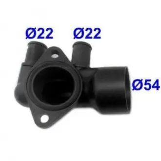 MEATDORIA CITROEN Фланец охолод.рідини Berlingo 1.9D 98- MEAT &amp; DORIA MEAT&DORIA 93214 (фото 1)