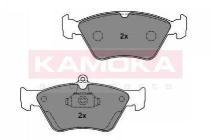 Гальмівні колодки, дискове гальмо (набір) KAMOKA JQ1011802