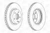Гальмівний диск передній Mercedes CLS, E-Class / Saab 9-3 CHAMPION 562386CH
