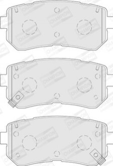 Гальмівні колодки CHAMPION 573830CH