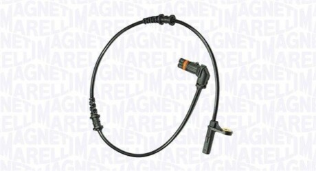 DB датчик ABS передн. лів./прав. W203 00- MAGNETI MARELLI 172100069010