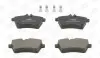Гальмівні колодки передні Mercedes A-Class (W169), B-Class (W245) (2004-&gt;) CHAMPION 573265CH (фото 2)