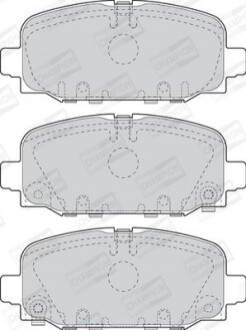 Гальмівні колодки CHAMPION 573824CH