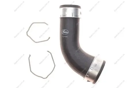 Патрубок інтеркулера VW T5 1.9TDI 03- (з зажимами) Gates 09-0758C