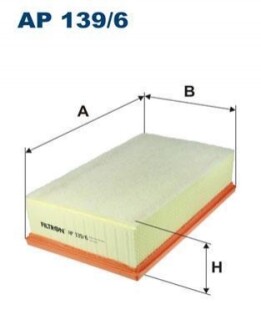 Фiльтр повiтряний FILTRON AP1396 (фото 1)
