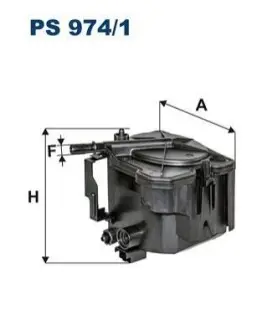 Фiльтр паливний FILTRON PS9741