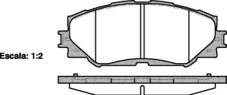 Drive+ Drive+ - Гальмівні колодки до дисків Dr!ve+ DP1010.10.0209 (фото 1)