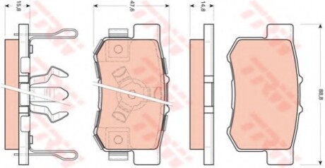 Drive+ Drive+ - Гальмівні колодки до дисків Dr!ve+ DP1010.10.1007