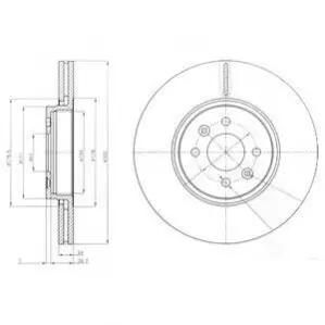 Drive+ Drive+ - Гальмівний диск Dr!ve+ DP1010.11.0494