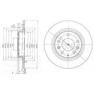 Drive+ Drive+ - Гальмівний диск Dr!ve+ DP1010.11.0165