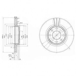 Drive+ Drive+ - Гальмівний диск Dr!ve+ DP1010.11.0726