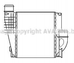 AVA AVA Інтеркулер CITROËN C4 PICASSO (2013) 1.6 THP AVA COOLING PEA4385