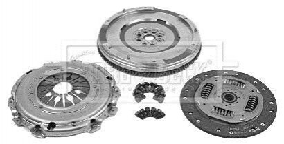 Демпфер + комплект зчеплення (переобладнання на одномасовий маховик) BORG&BECK BORG & BECK HKF1061