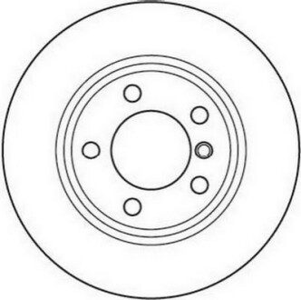 Гальмівний диск передній BMW 3-Series, Z3, Z4 Jurid 562090JC (фото 1)