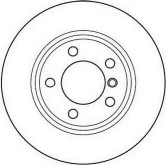 Гальмівний диск передній BMW 3-Series, Z3, Z4 Jurid 562090JC (фото 1)