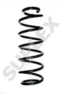 PEUGEOT пружина передня L=386mm 407 04- SUPLEX 24119