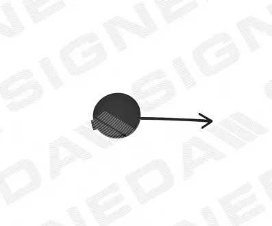 Заглушка гака VW JETTA, 11 - 15 Signeda PVW99099CA (фото 1)