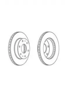 Гальмівний диск Jurid 562861JC (фото 1)