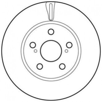 Гальмівний диск Jurid 562797JC