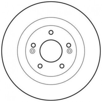 Гальмівний диск Jurid 562779JC (фото 1)