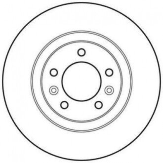 Гальмівний диск Jurid 562762JC (фото 1)