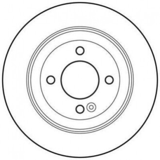 Гальмівний диск Jurid 562764JC