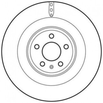 Гальмівний диск Jurid 562767JC (фото 1)