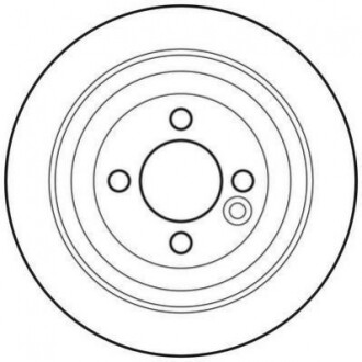 Гальмівний диск Jurid 562700JC