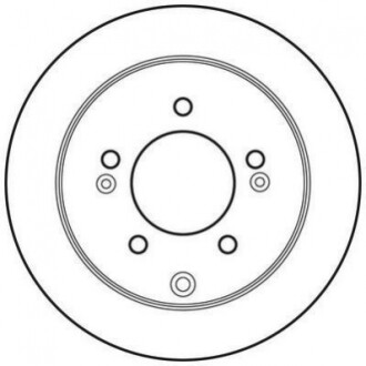 Гальмівний диск Jurid 562686JC (фото 1)