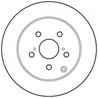 Гальмівний диск Jurid 562684JC