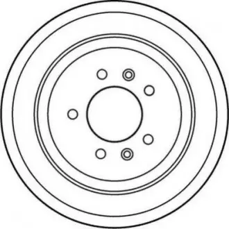 Гальмівний диск Jurid 562127JC
