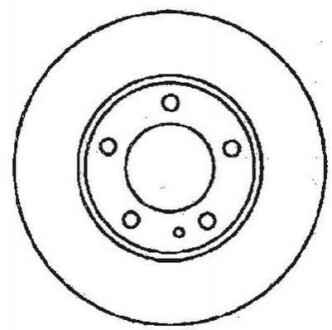 Гальмівний диск Jurid 561550JC