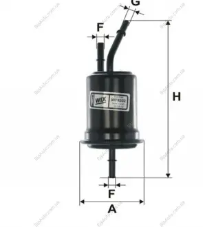 Фільтр паливний Kia Rio 1.3-1.5 00-05 (h=183mm) WIX FILTERS WF8332