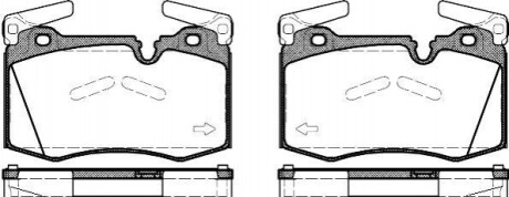 MINI Гальмівні колодки MINI CLUBMAN (R55) Cooper 10-14 REMSA 1374.00