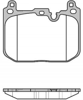 MINI Гальм. колодки передн. MINI (F55) Cooper S 13- REMSA 1680.00