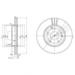 Drive+ Drive+ - Гальмівний диск Dr!ve+ DP1010.11.0833 (фото 1)