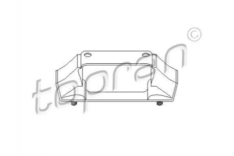 Подушка двигуна TOPRAN TOPRAN / HANS PRIES 201361