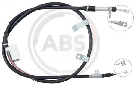 Трос ручника задній правий A.B.S. A.B.S. K14143
