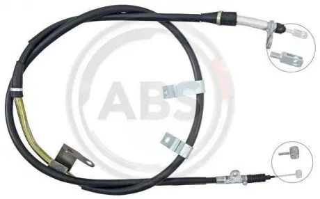 Трос ручного гальма A.B.S. A.B.S. K14142