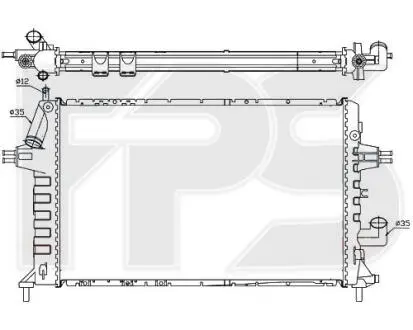Радіатор охолодження FPS FP 52 A303