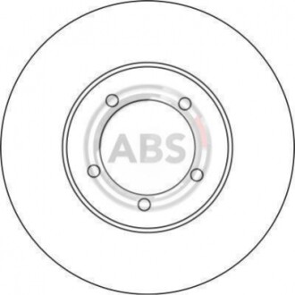 Гальмiвнi диски ABS A.B.S. 16283 (фото 1)