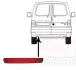 Відбивач заднього бампера лівий VW  T5 03>09 (Van Wezel) 5896929