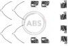 Ремкомплект гальмiвних колодок ABS A.B.S. 1269Q (фото 1)