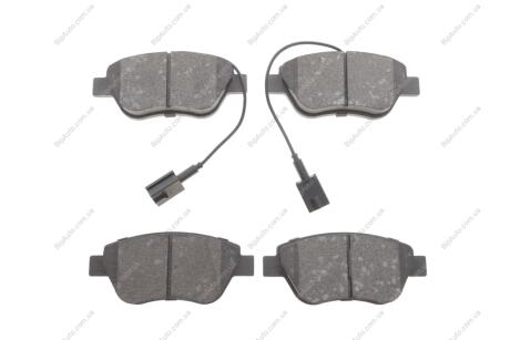 Колодки гальмівні (передні) Fiat Punto/Citroen Nemo/Peugeot Bipper 08- PARTS KAVO KBP-10043