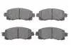 Колодки гальмівні (передні) Subaru Impreza 2.0 i 16-/XV 1.6-2.0 i 17- KAVO PARTS KBP-10057