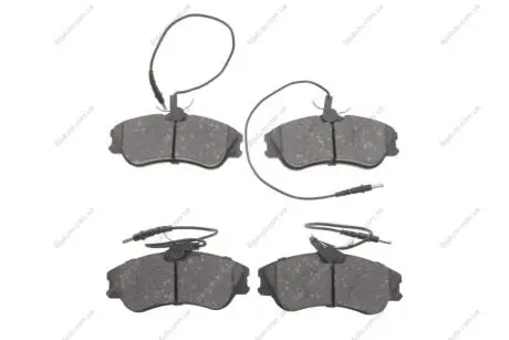 Колодки гальмівні (передні) Citroen Berlingo/Peugeot Partner 96- PARTS KAVO KBP-10031