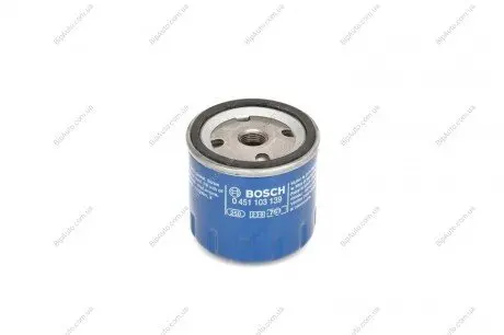 P3139 H=74mm фільтр масляний CITROEN 0,6 PEUGEOT 205/309 1,1-1,6 [-] BOSCH 0451103139